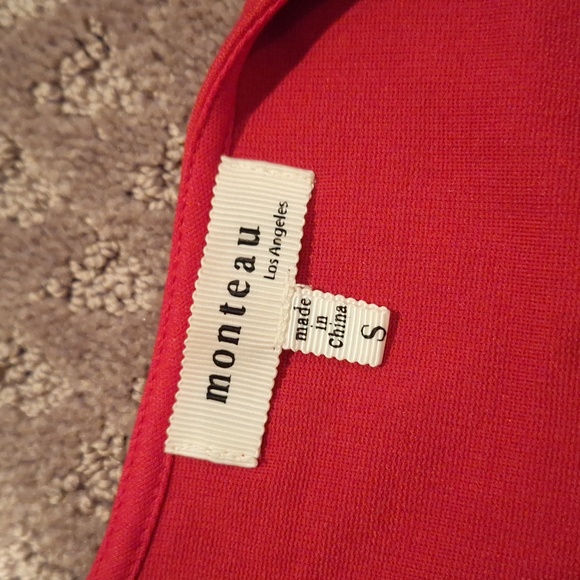 Red Monteau Dress Small - Picture 7 of 7